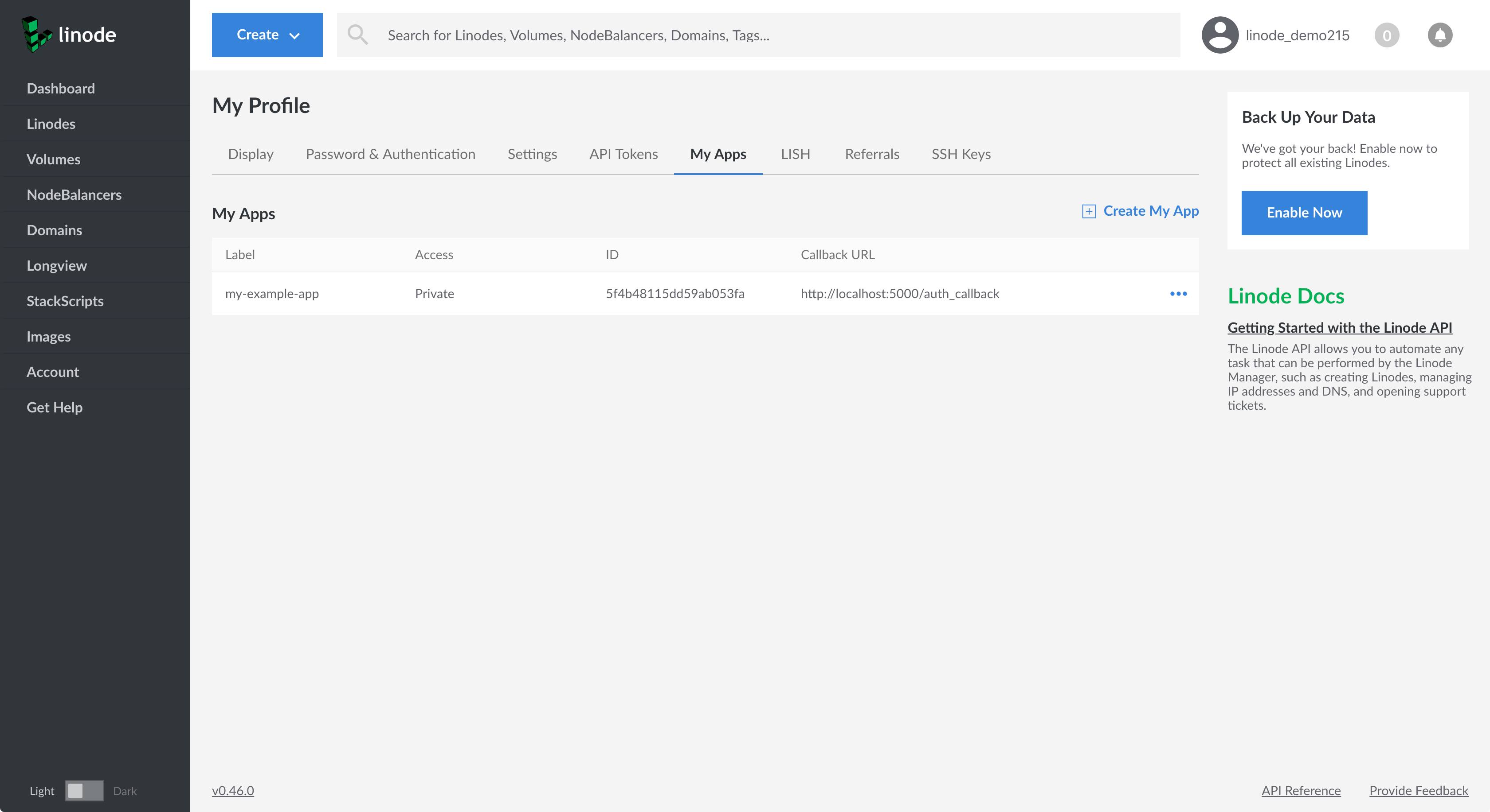 OAuth Account Profile OAuth Account Profile
