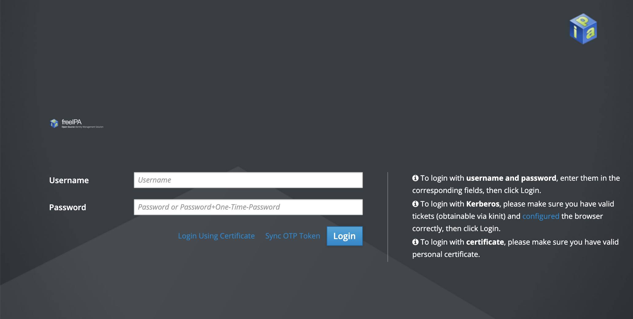 freeipa server home. freeipa server home.