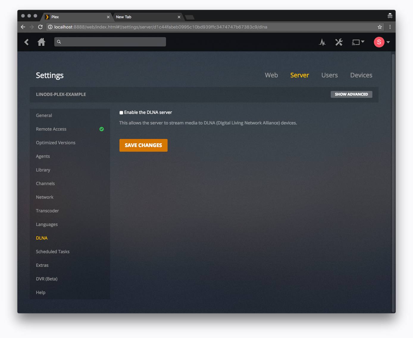 Plex media client Plex media client